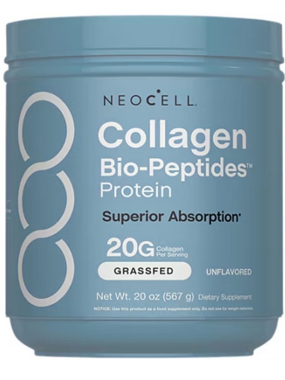 Collagen Bio-Peptides Protein Powder - Blue (Unflavored)